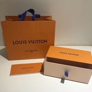 Louis Vuitton Sunglasses Case and Bag